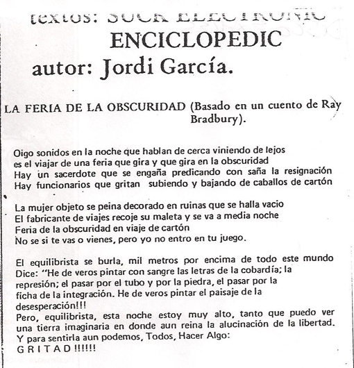 Letra de La Feria...