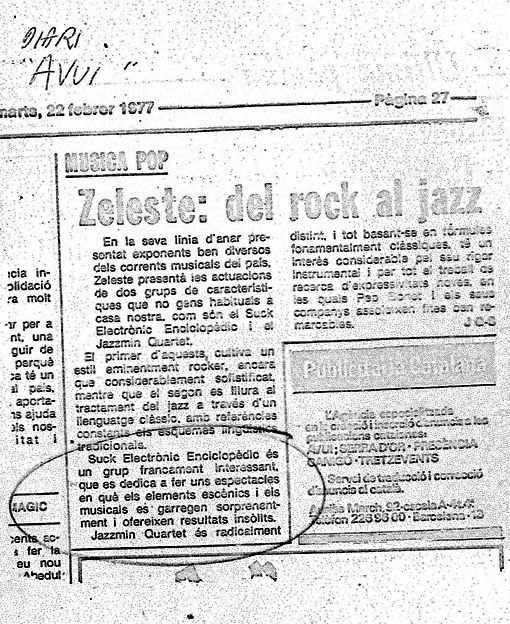 AVUI  Zeleste 22-2-77