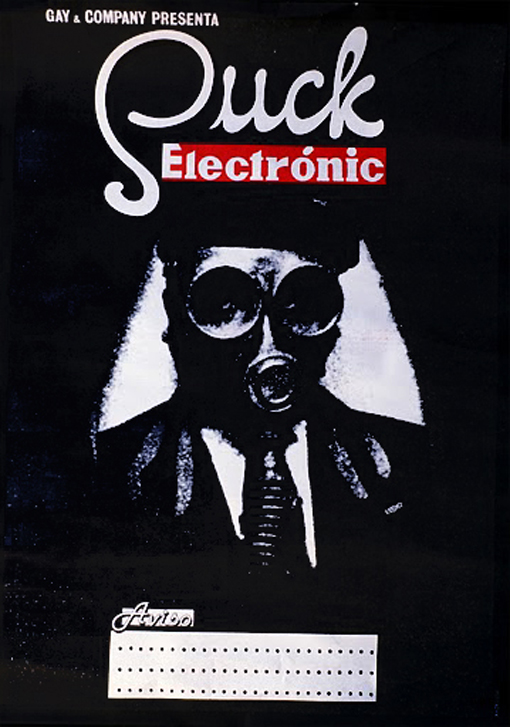 Suck Electrónic 1978 (Cartel de Manel Rubiales)