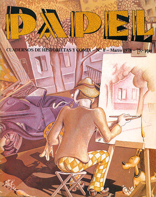 portada revista còmics Papel 