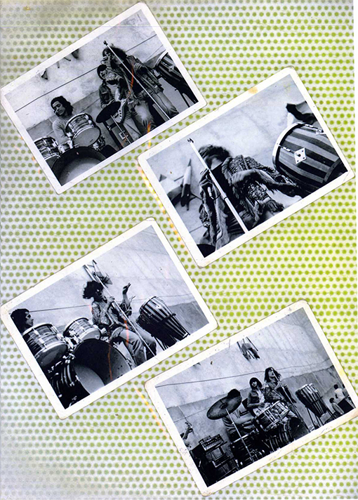 Grupo sin nombre - Ángel Galcerá al micro y Manolo Torres a la bateria (Fiesta Mayor Barri de Sta Eulalia 1972)