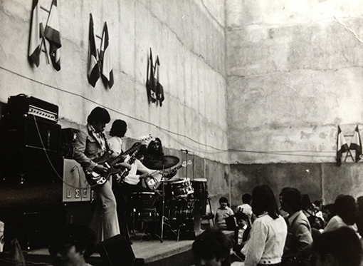 Black Steam en Fiestas del barri de  Sta. Eulalia, Barcelona, 1972
