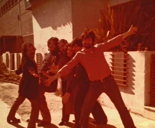 Puerta del Agua 1980 (JM Esteban,Ángel, Pedro Castro, Juani, Pepe, Nacho Herbera)