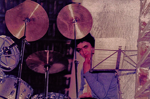 Manolo Torres con Adictonía. 1980