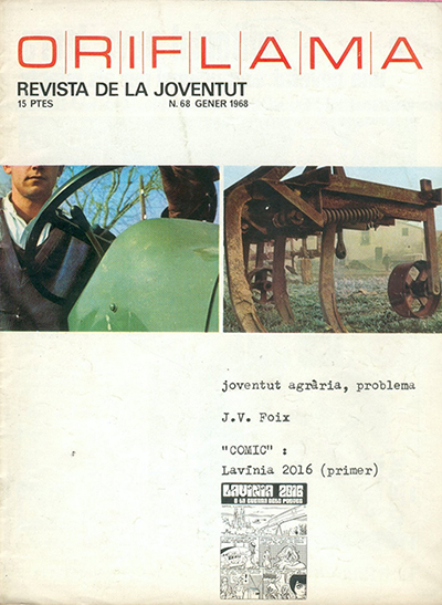 Portada Oriflama Gener 1968