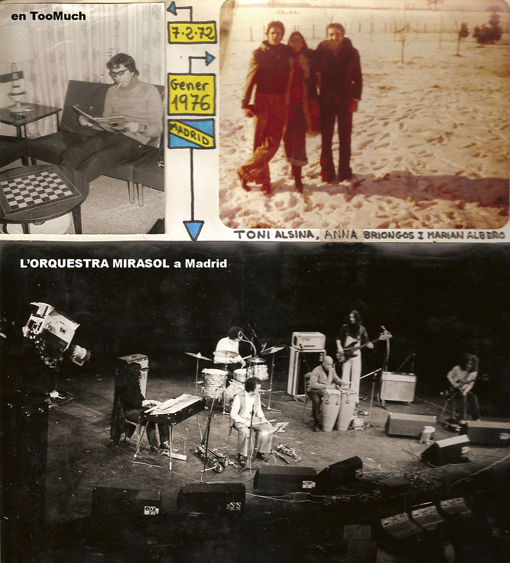 3 planetes: Too Much, Toni Alsina Anna Briongos Marià Alberó