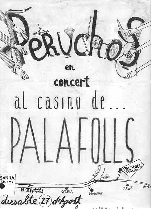 Cartell Perucho's per Jordi Graells
