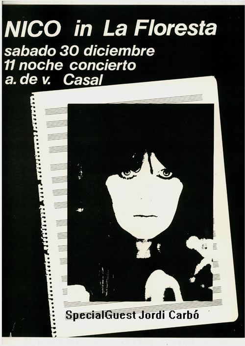 Poster Nico a la Floresta 1978