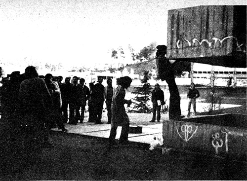 Pintores sin nombre en acción